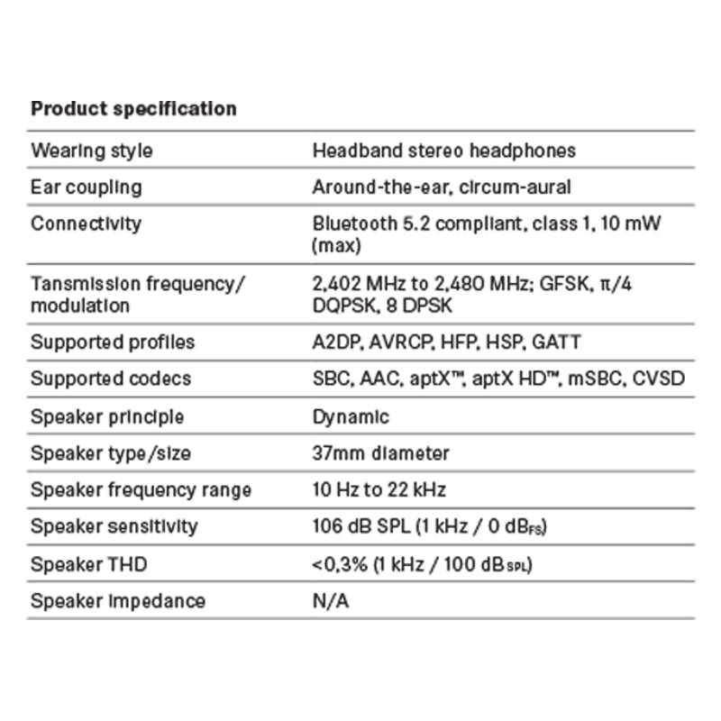 Sennheiser ACCENTUM Wireless 無線頭戴式耳機