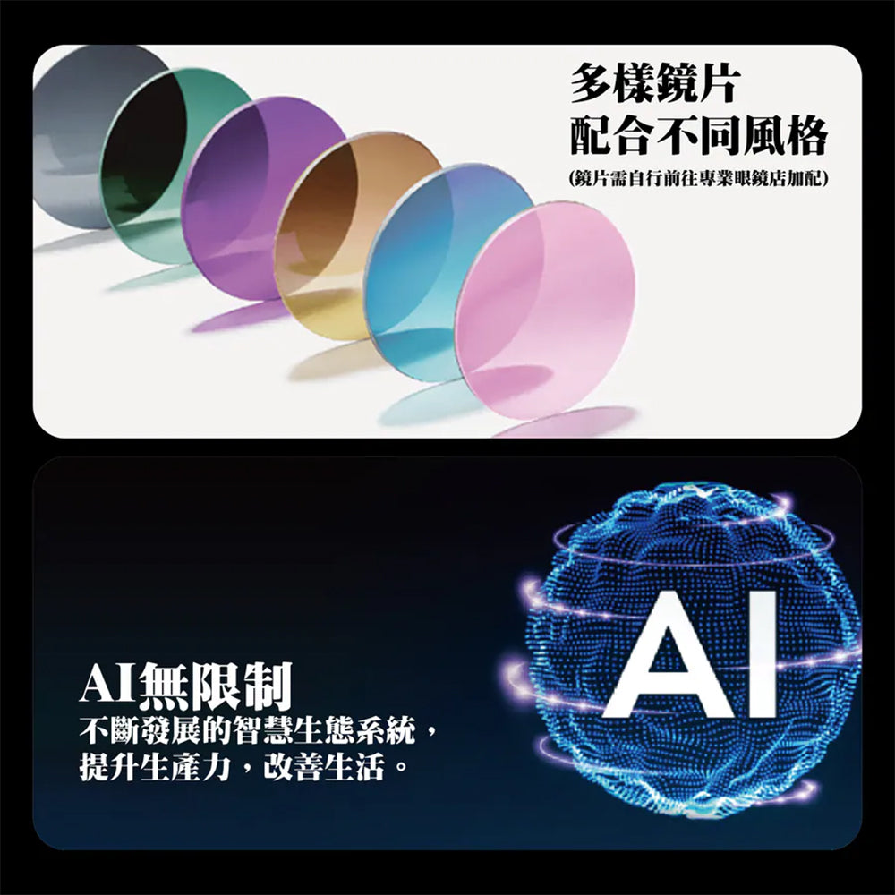 Rokid AI Glasses Style 智能太陽眼鏡