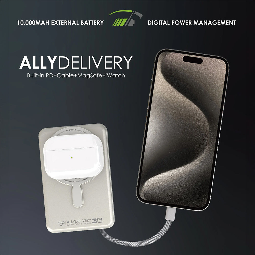 EGO AllyDelivery 3S @Magsafe 10000mAh 6合1 移動電源
