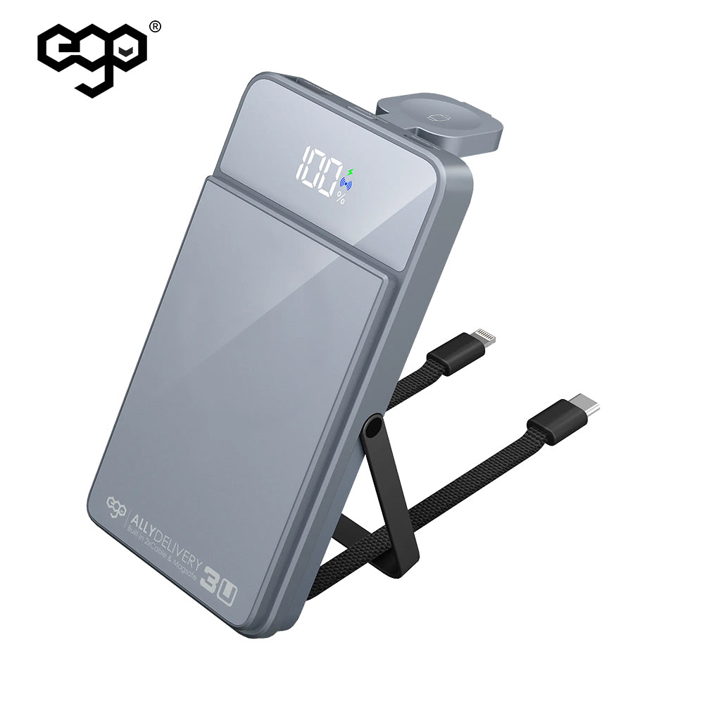 EGO AllyDelivery 3U @Magsafe 12000mAh 6合1 移動電源