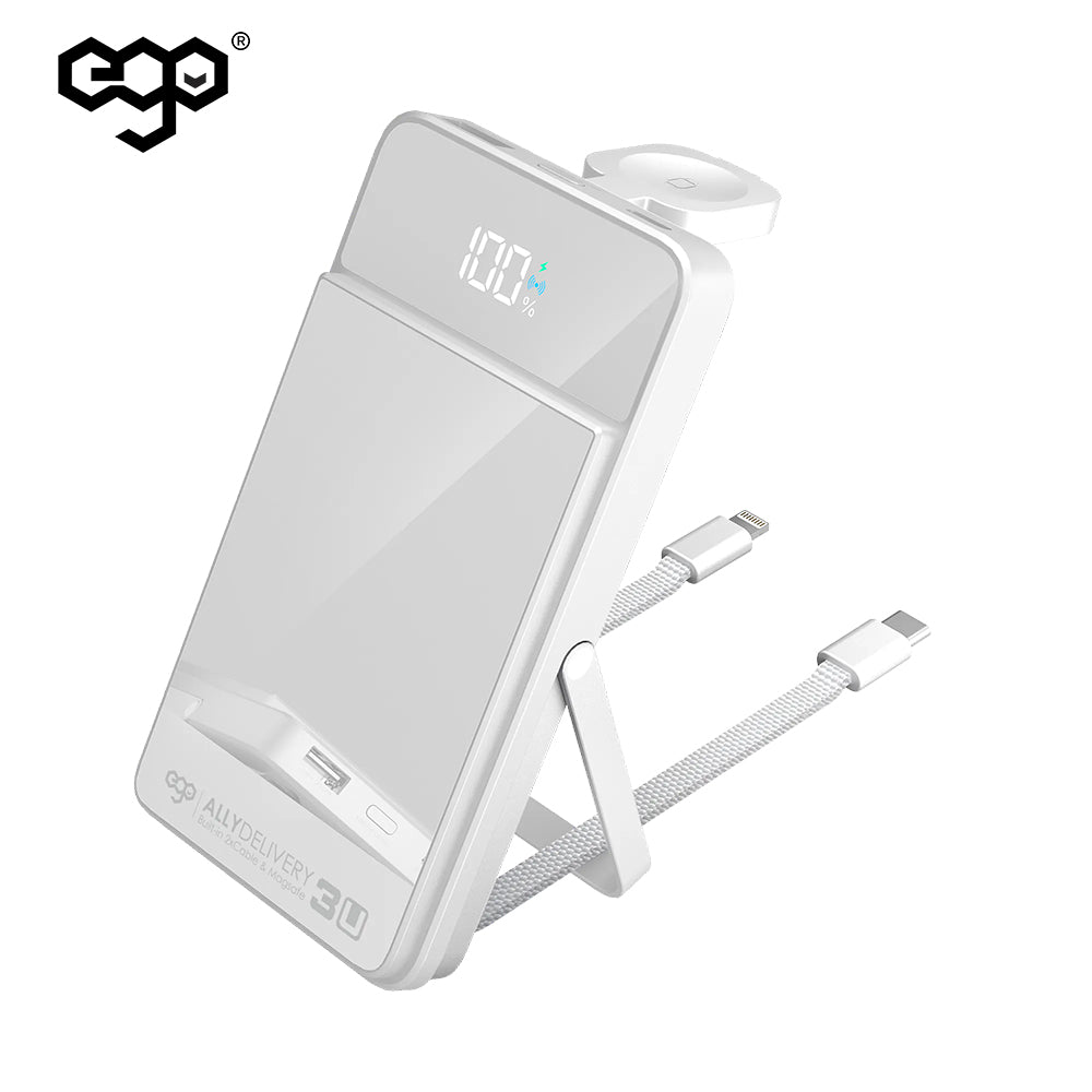 EGO AllyDelivery 3U @Magsafe 12000mAh 6合1 移動電源