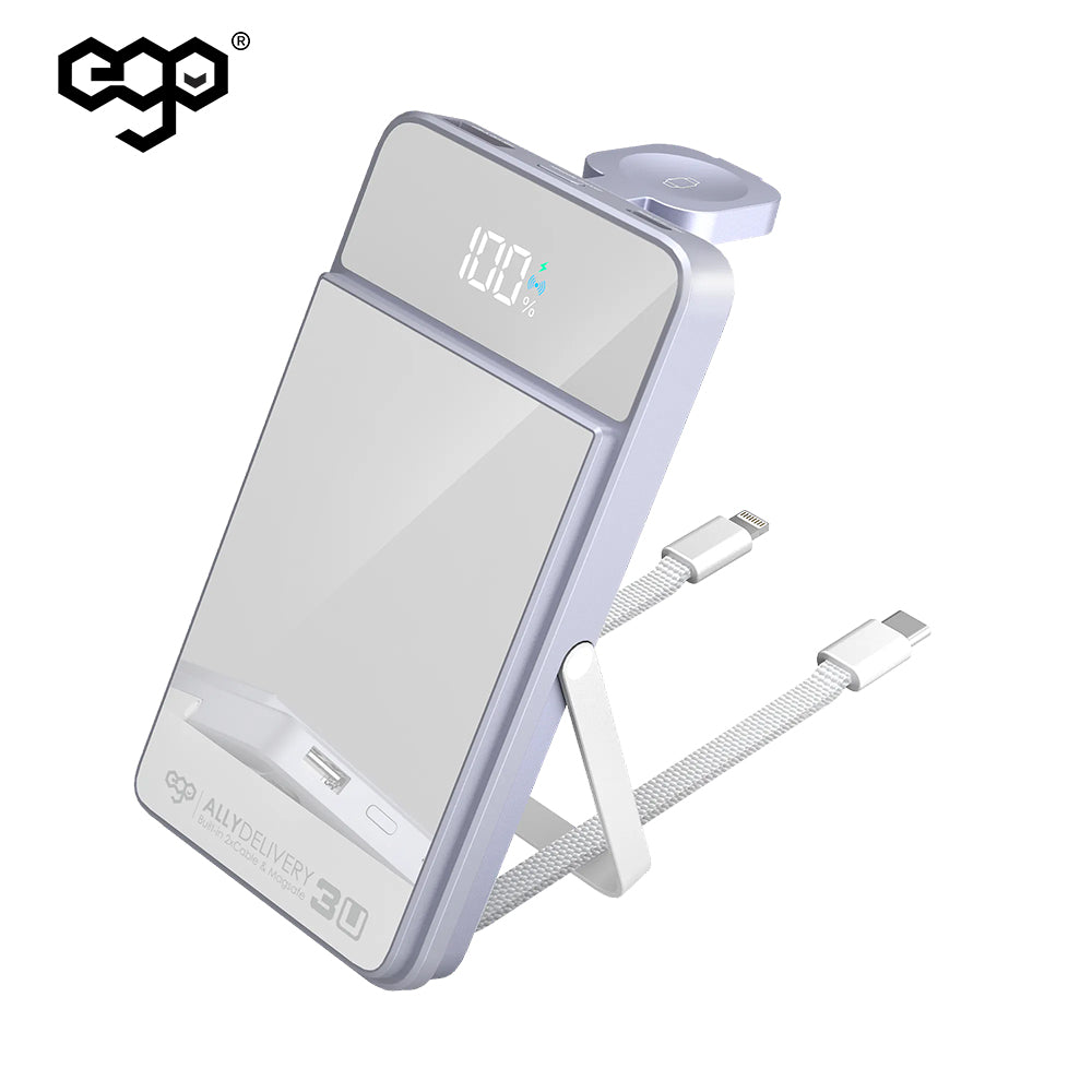 EGO AllyDelivery 3U @Magsafe 12000mAh 6合1 移動電源