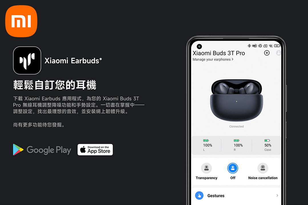 Xiaomi 小米 Buds 3T Pro 主動式降噪 真無線耳機