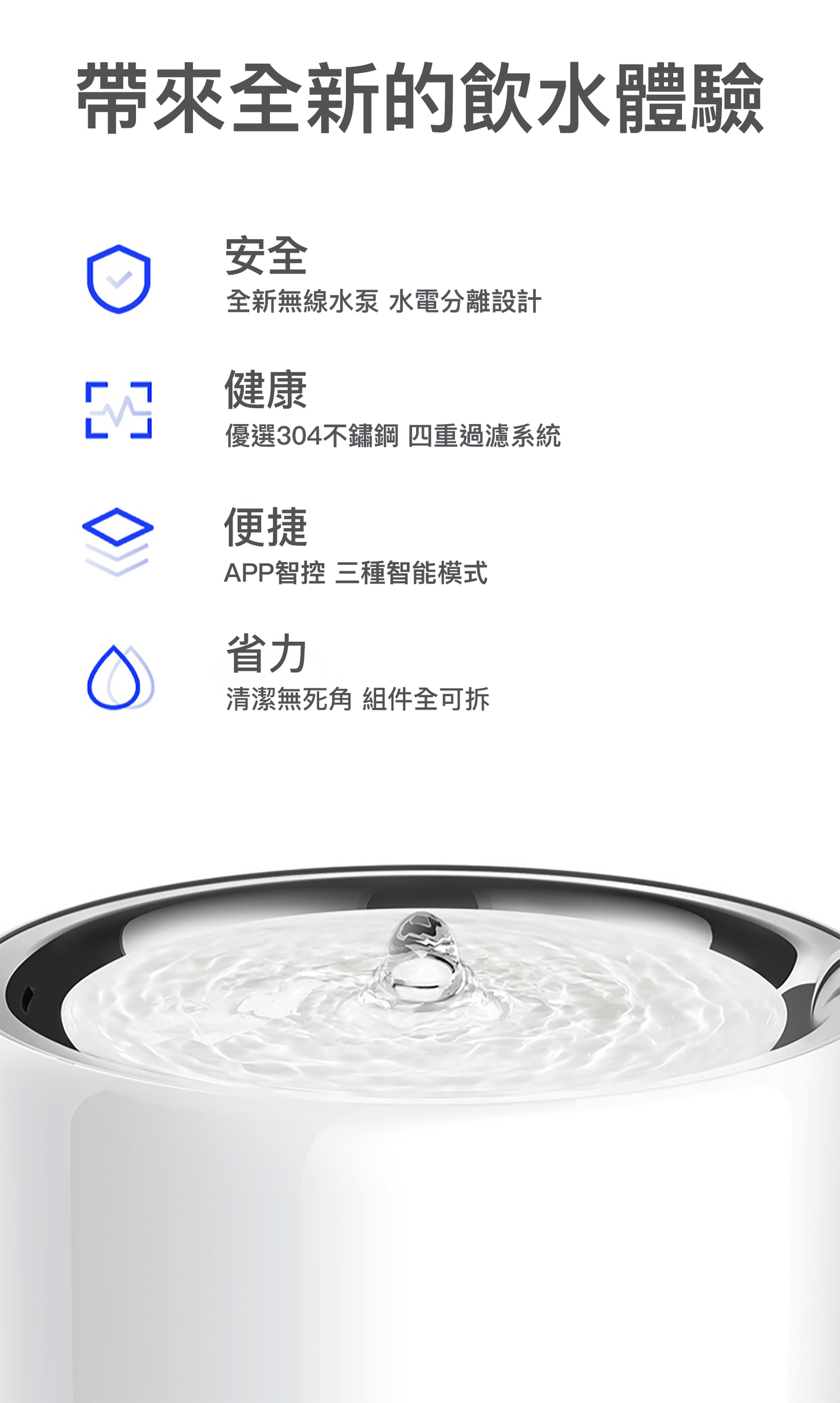 Petkit Eversweet 3 Pro 寵物智能無線水泵飲水機