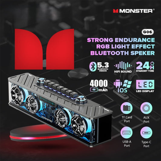 MONSTER Airmars G06 Multimedia Bluetooth Speaker 藍牙喇叭