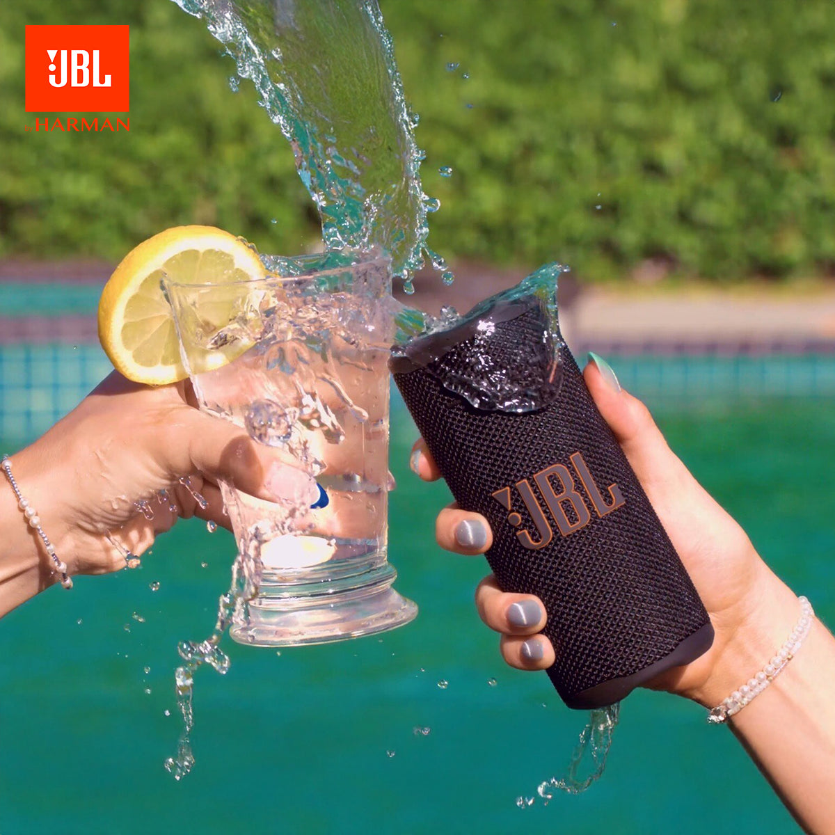 JBL Grip 便攜式霓虹燈防水藍牙喇叭