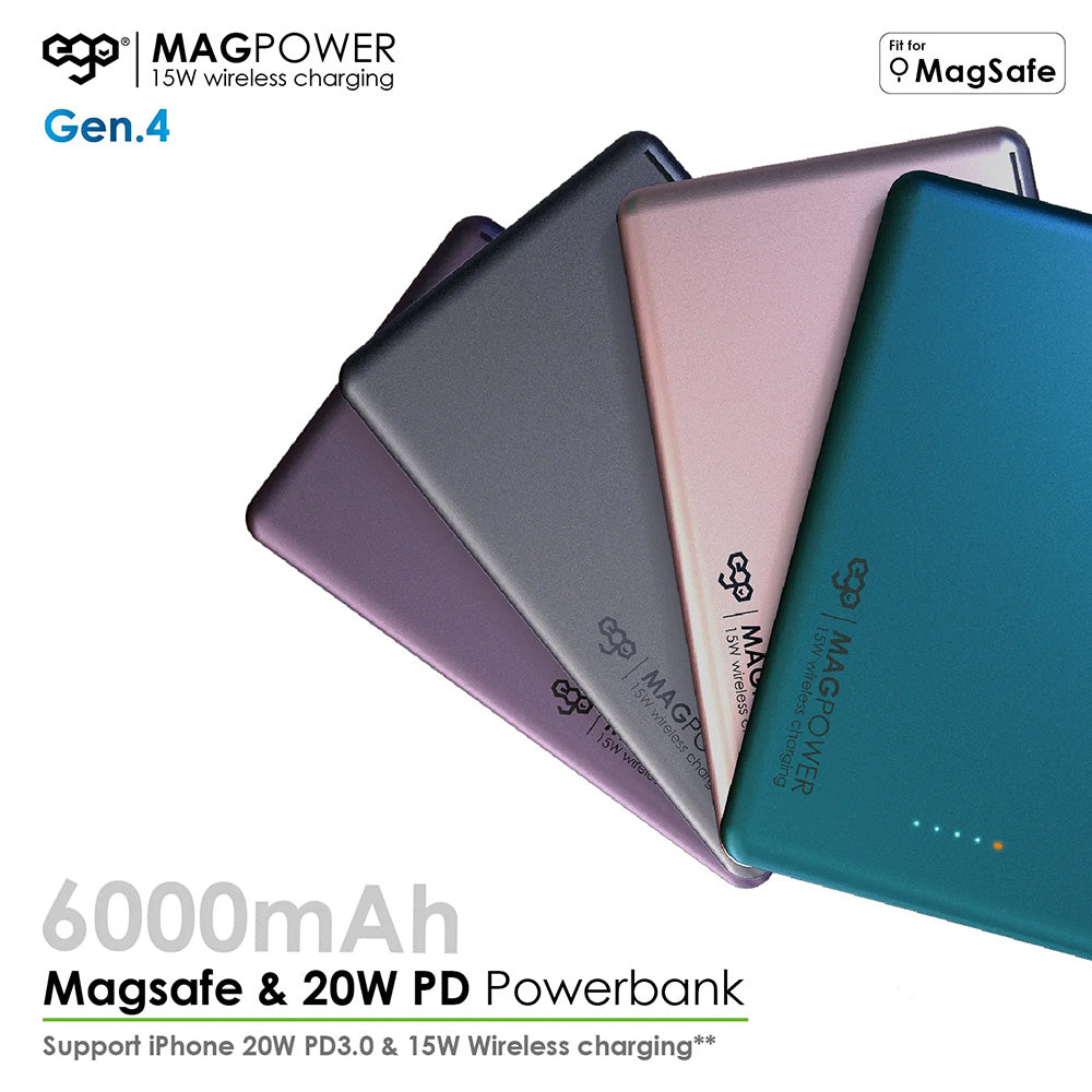 EGO MAGPOWER Gen.4 6000mAh MagSafe 移動電源 KL-YD45