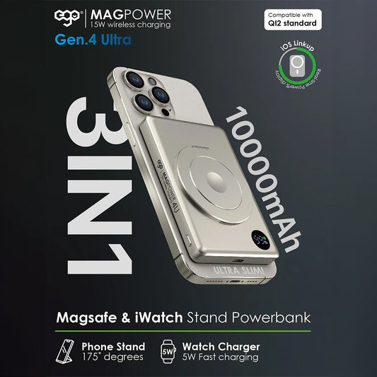 EGO MAGPOWER Gen.4U 10000mAh magsafe 移動電源