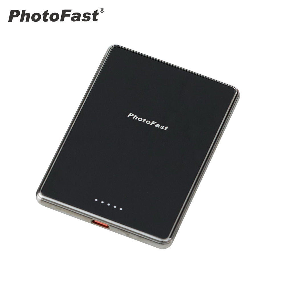 PhotoFast Mag Slim Qi2 磁吸無線行動電源