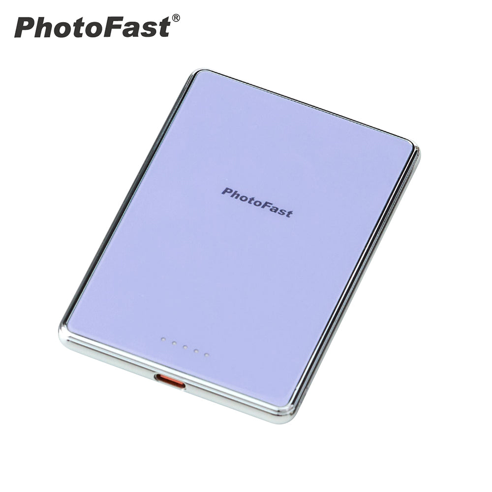 PhotoFast Mag Slim Qi2 磁吸無線行動電源