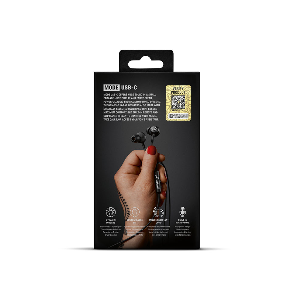 Marshall MODE USB-C 入耳式耳機