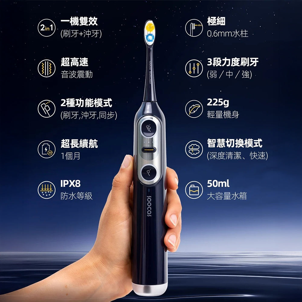 Soocas NEOS II 水牙線音波電動牙刷