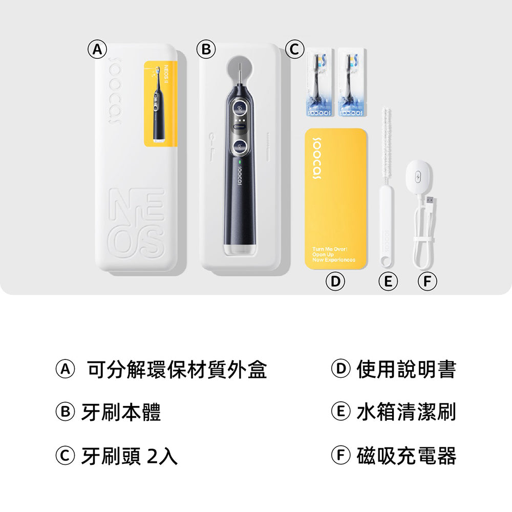 Soocas NEOS II 水牙線音波電動牙刷