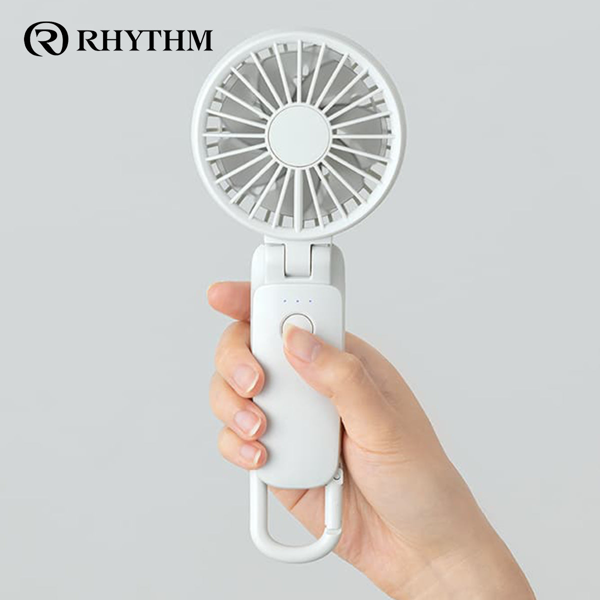 RHYTHM Silky Wind Mobile 3.2 勾掛式雙扇葉摺疊手提風扇