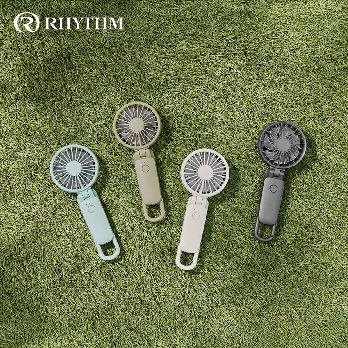 RHYTHM Silky Wind Mobile 3.2 勾掛式雙扇葉摺疊手提風扇