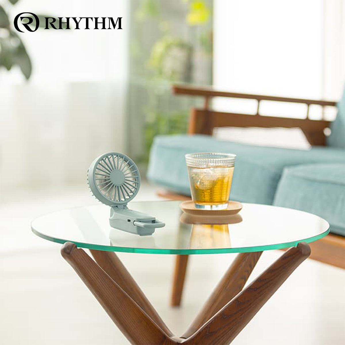 RHYTHM Silky Wind Mobile 3.2 勾掛式雙扇葉摺疊手提風扇