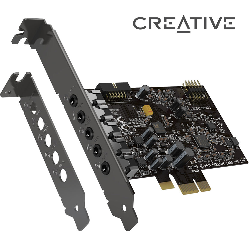 Creative Sound Blaster Audigy FX V2 5.1 PCI-e 音效卡