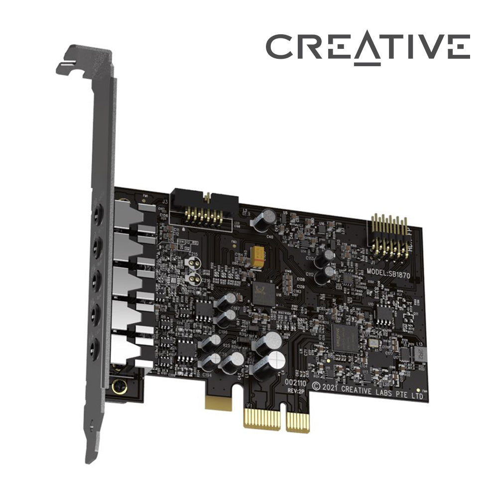 Creative Sound Blaster Audigy FX V2 5.1 PCI-e 音效卡