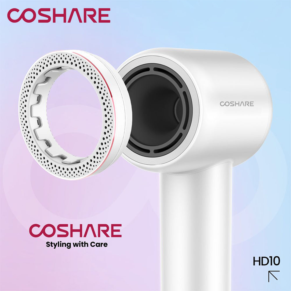 COSHARE SuperFlow1 8億負離子高速乾髮無葉風筒 (HD10)