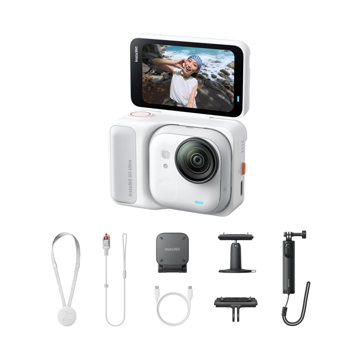 Insta360 GO Ultra 4K 便攜第一人稱運動/ 生活相機