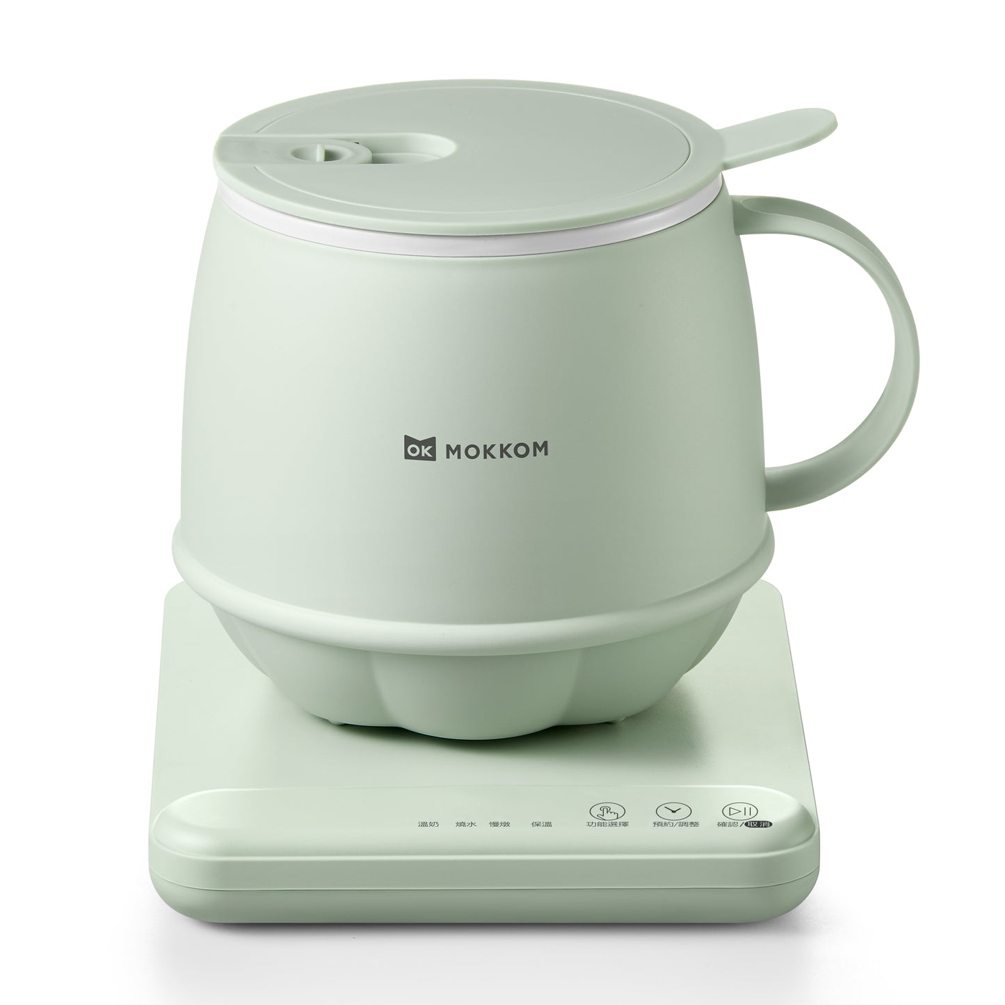 MOKKOM 分體不沾易潔智能定時恆溫多功能萬用電熱水杯 MK-383A