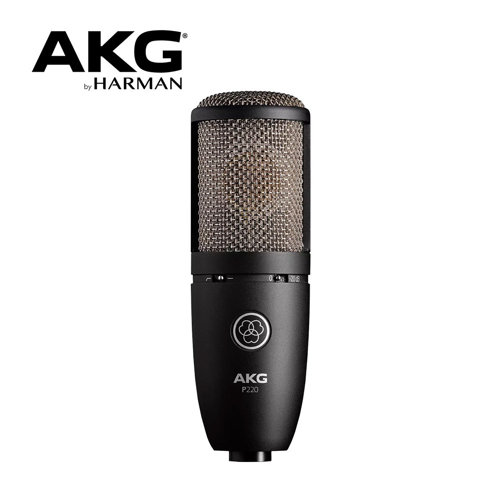 AKG P220 高性能大振膜真電容麥克風 (平行進口 原裝正貨)