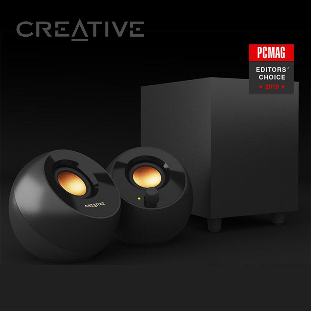 Creative Pebble Plus 2.1 USB 桌上型喇叭 + 低音音箱