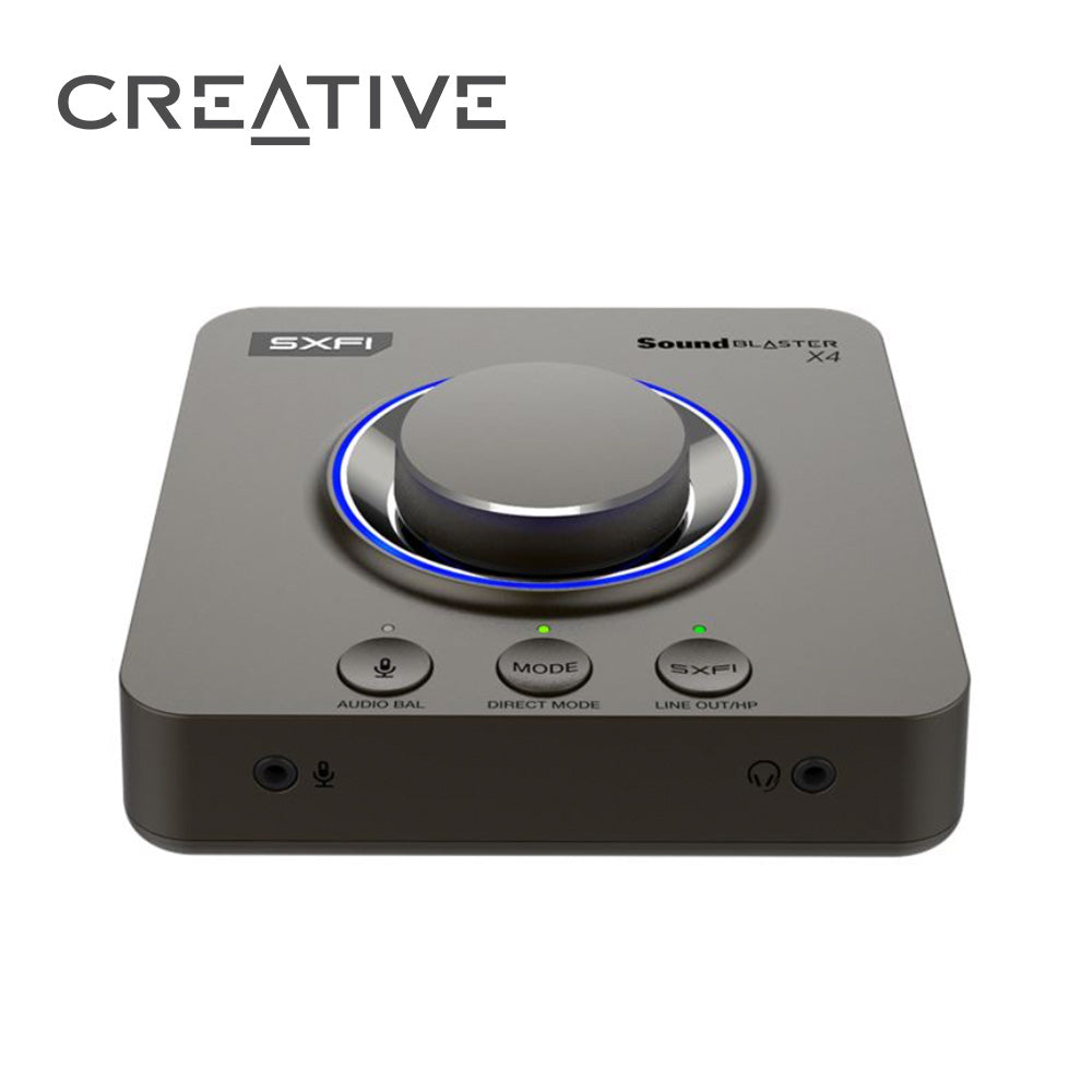 Creative Sound Blaster X4-Hi-res 7.1 USB 解碼放大器