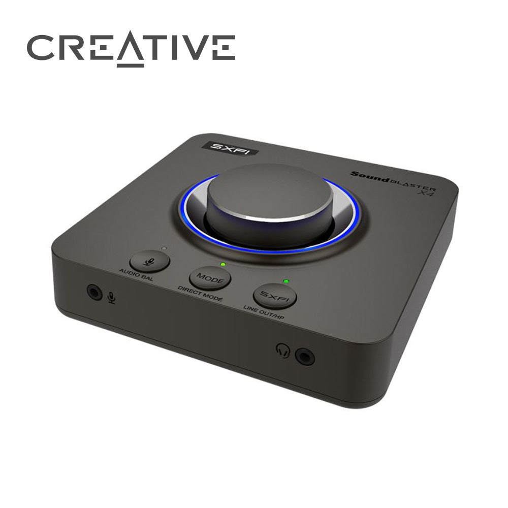 Creative Sound Blaster X4-Hi-res 7.1 USB 解碼放大器