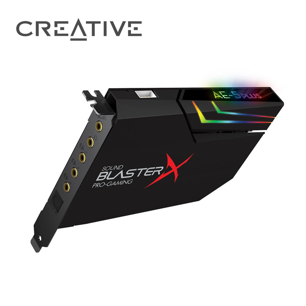 Creative Sound BlasterX AE-5 Plus 電競音效卡